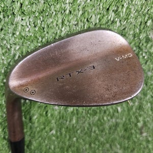 Cleveland RTX3 Raw V-MG 56 Sand Wedge 11 Bounce DG X100 Extra Stiff Left 36.25"