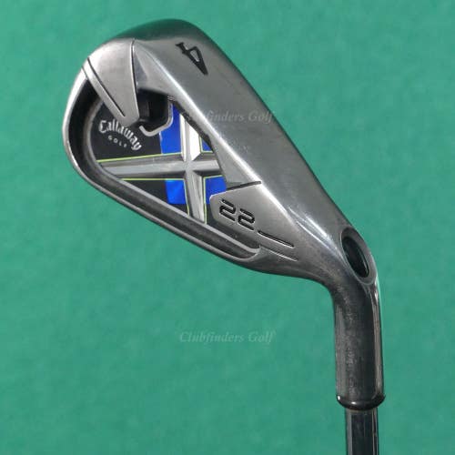 Callaway X-22 Single 4 Iron Project X Rifle 5.5 Steel Firm