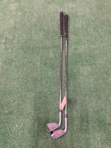 2-Pack Women's Callaway Opus SP Brushed Chrome Wedge Right Handed Stiff Flex 52/56 Degree (Used)