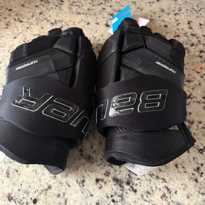 Bauer Supreme Mach Black Gloves 15” (New)