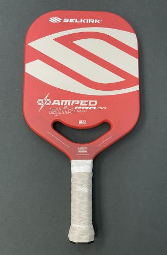 Selkirk Amped Pro Air Epic Midweight Pickleball Paddle (Red)