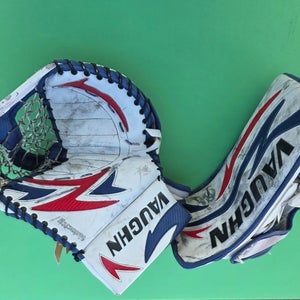 Vaughn Velocity 7450 Senior Goalie Glove & Blocker Regular