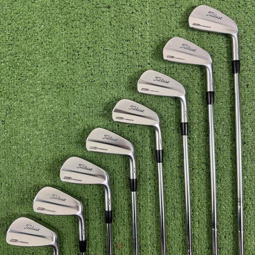 Titleist 712 MB Forged Iron Set 3-PW Dynamic Gold S300 Stiff Flex Steel RH