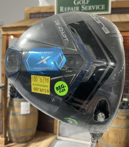 Cobra DS-ADAPT 10.5 Driver 45.5" TENSEI AV Series 65 Regular Flex Graphite RH