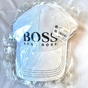 Hugo Boss Green BMW Masters 2013 Golf Cap White adjustable (New)