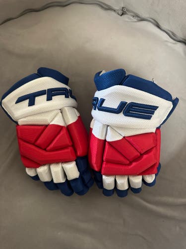True pro stock NY Ranger Gloves 13”