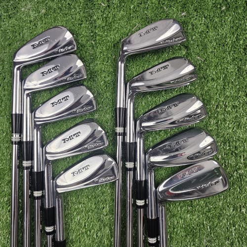 Rare Mint Left MacGregor MT Iron Set 2-10 SW Tourney Lite 2 Medium Flex Steel LH