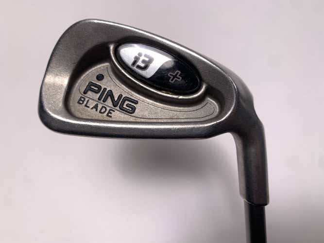 Ping i3 Blade Single 6 Iron Black Dot TFC 100 I Regular Graphite Mens RH