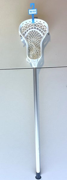 ECD Lacrosse Stick Mens Bravo 1 Elite Setup - White NEW Read