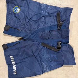 Pro Stock Used Bauer Supreme Buffalo Sabres Girdle Shell - Large