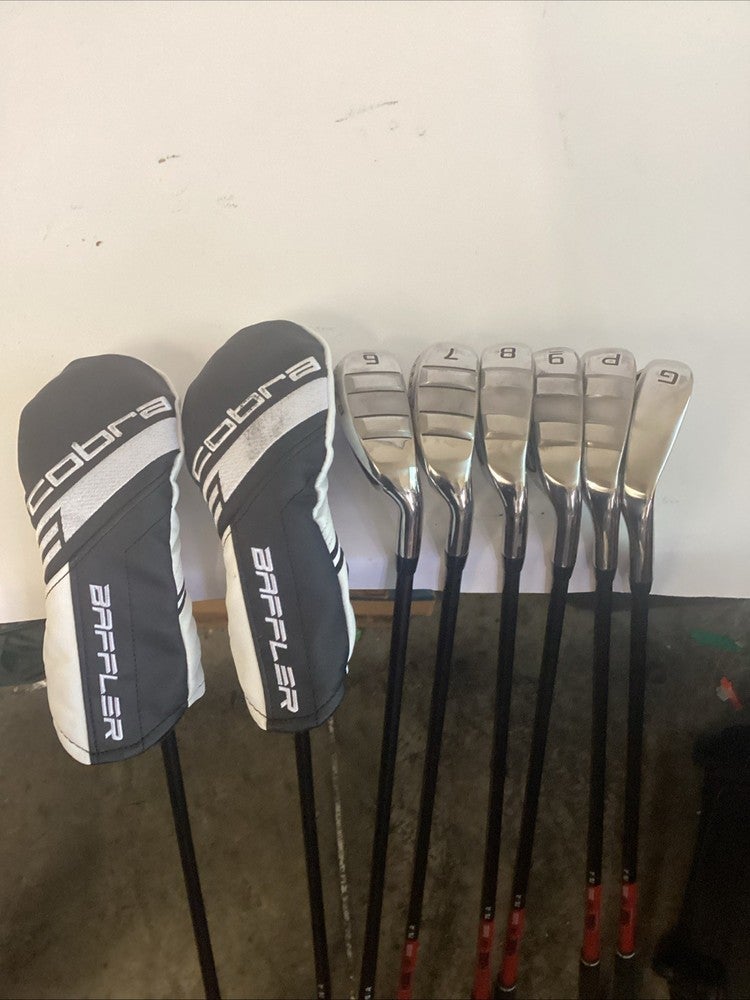 Set De Fers De Golf Cobra Baffler 2025 - 4-PW Graphite Senior Flex Droitier - Neuf En Emballage