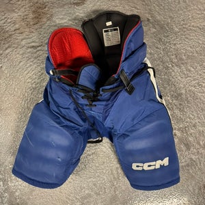 #53 Dylan Duke Used Men's Senior Medium CCM HP45 Hockey Pants Pro Stock