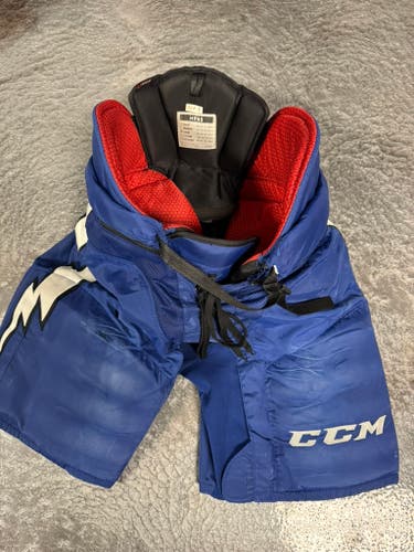 #52 Maxim Groshev Used Men's Senior Large CCM HP45 Hockey Pants Pro Stock