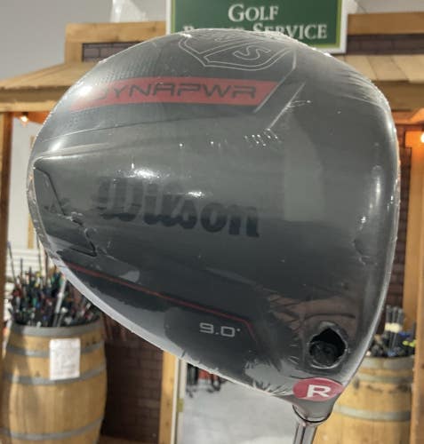 Wilson DYNAPWR Titanium 9 Driver HZRDUS SMOKE RDX Regular Flex Graphite RH NEW