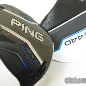 PING G440 MAX Driver 9 Alta CB Blue 50 Stiff Flex +Cover .. MINT
