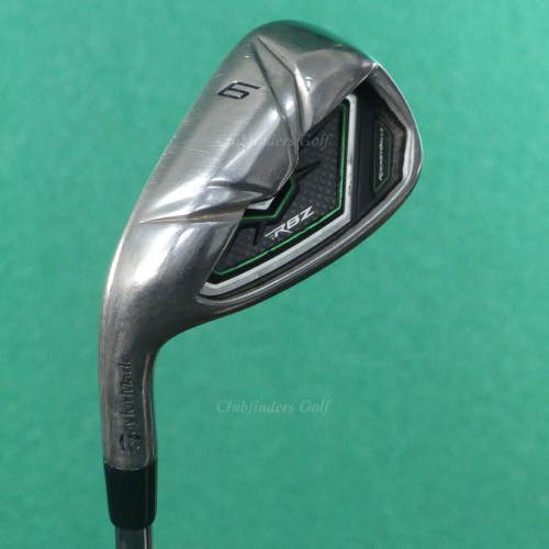LH TaylorMade RBZ RocketBallz High Polish Single 9 Iron KBS 90 Steel Stiff