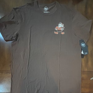 Cleveland Browns ‘47 Brand Graphic T with Graphic On The Back Adult XL NWT