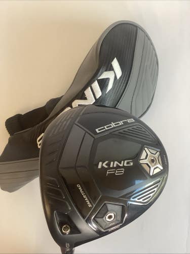 Cobra King F8 Lefthanded LH Driver 10.5*  Aldila 70-X Extra Stiff Graphite Shaft