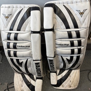 28" Vaughn Velocity V5 Goalie Leg Pads (Used)