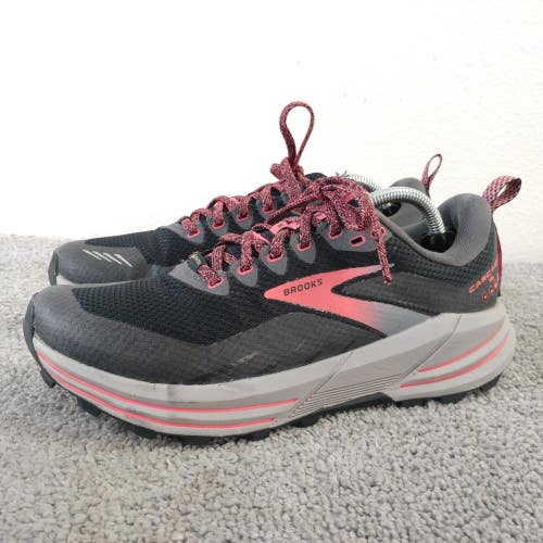 Brooks Cascadia 16 GTX Womens 8 Shoes Trail Running Black Pink1203641B071 Low