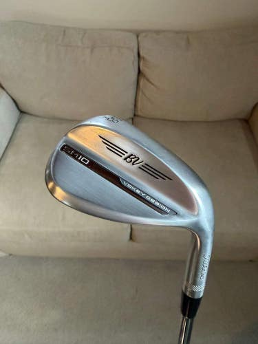 Titleist Vokey SM10 Tour Chrome Lob Wedge 58 / 14 Wedge Flex 35.25 NICE
