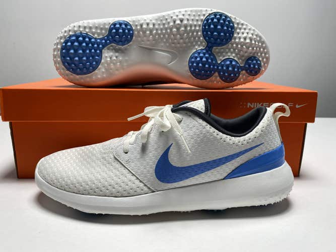 Nike Roshe G Golf Shoes White University Blue Men's SZ 9.5 (CD6065-101)