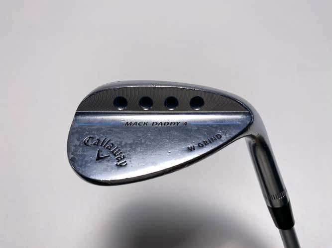 Callaway Mack Daddy 4 Chrome Lob Wedge LW 60* 12 Bounce W-Grind Ladies RH