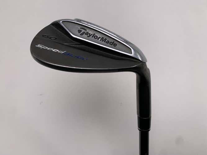 TaylorMade Speedblade Lob Wedge LW 60* Grafalloy Pro Custom Regular Graphite RH