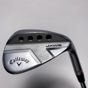 Callaway Jaws Full Toe Raw Face Chrome Sand Wedge SW 54* 12 DG Spinner 115g RH
