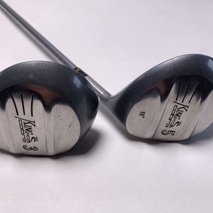 Cobra King Cobra Tour 3 & 5 Fairway Wood Set 14* 18* AutoClave Regular Mens RH