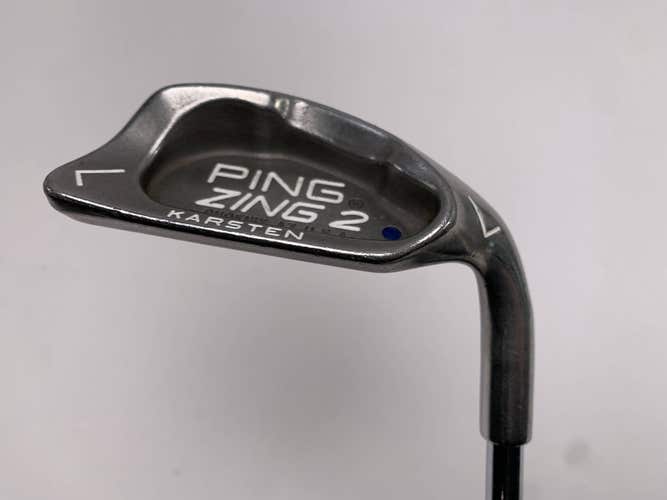 Ping Zing 2 Lob Wedge LW Blue Dot 1* Up Karsten JZ Wedge Steel Mens RH