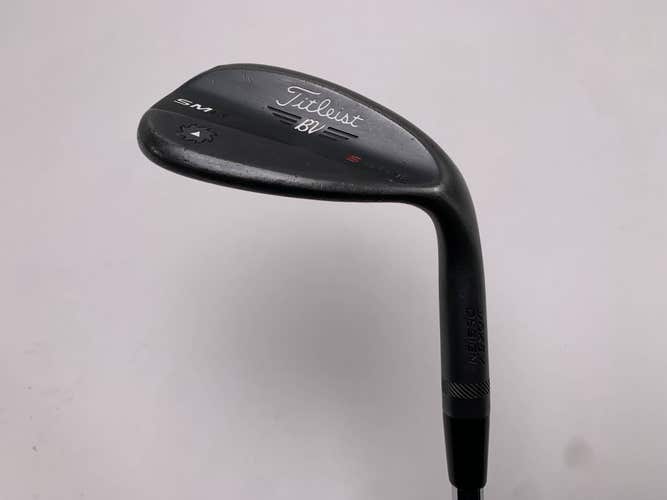 Titleist Vokey SM6 Jet Black Lob Wedge LW 60* 10 Bounce S-Grind Wedge RH