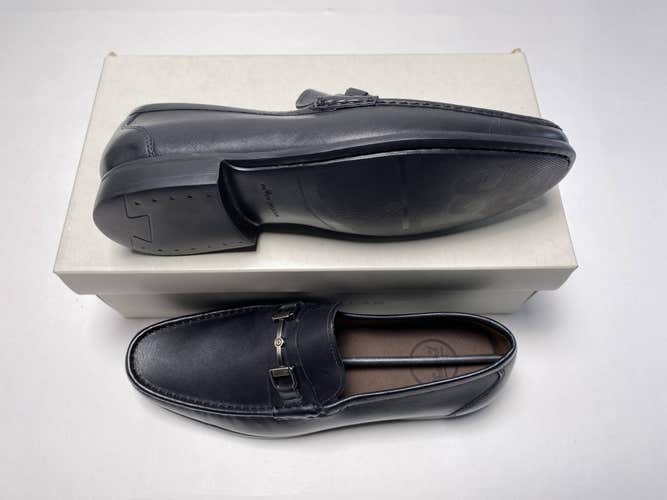 Peter Millar Hyperlight Leather Bit Loafer Shoes Black Men's SZ 9