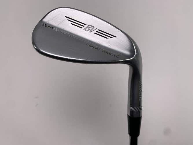 Titleist Vokey SM9 Tour Chrome Wedge 52* 8 Bounce F-Grind Wedge Steel Mens RH