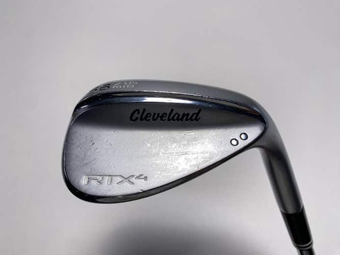 Cleveland RTX 4 Tour Satin Wedge 56* 10 Mid-Grind DG S400 Tour Issue Stiff RH