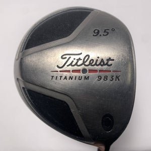 Titleist 983 K Driver 9.5* Grafalloy ProLite Stiff Graphite Mens RH