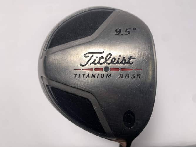 Titleist 983 K Driver 9.5* Grafalloy ProLite Stiff Graphite Mens RH