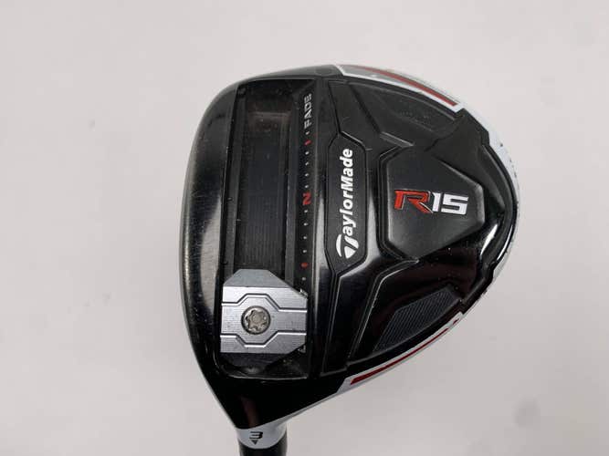 TaylorMade R15 3 Fairway Wood 15* Fujikura Speeder 67 Evolution 67g Senior LH