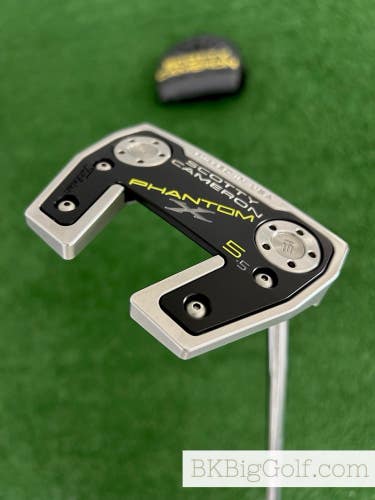 Titleist Scotty Cameron Phantom X 5.5 34 Putter w Headcover