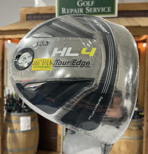 Tour Edge HOT LAUNCH 4 10.5 Driver 44.5" HL4 Uniflex Graphite Shaft RH NEW