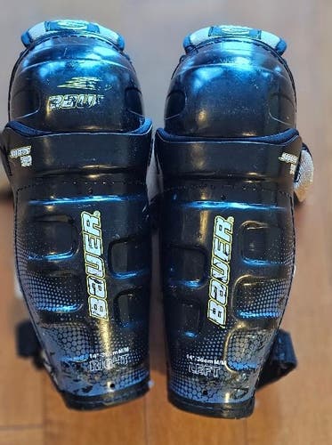 Bauer Supreme 5000 Senior Shin Pads 14" - Gel Series - Elite Protection (Used)