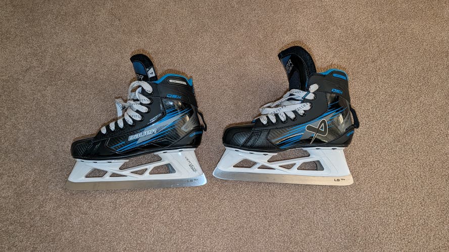 2024 Bauer GSX Hockey Goalie Skates Regular Width Size 4 (Used)