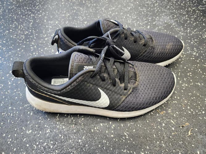 Used Nike Roshe Womens Golf Shoes Black Senior 8.5 11849-S000034798