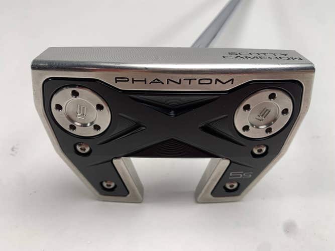 Scotty Cameron Phantom X 5s 2022 Putter 36" SuperStroke Claw 2.0 Mens RH