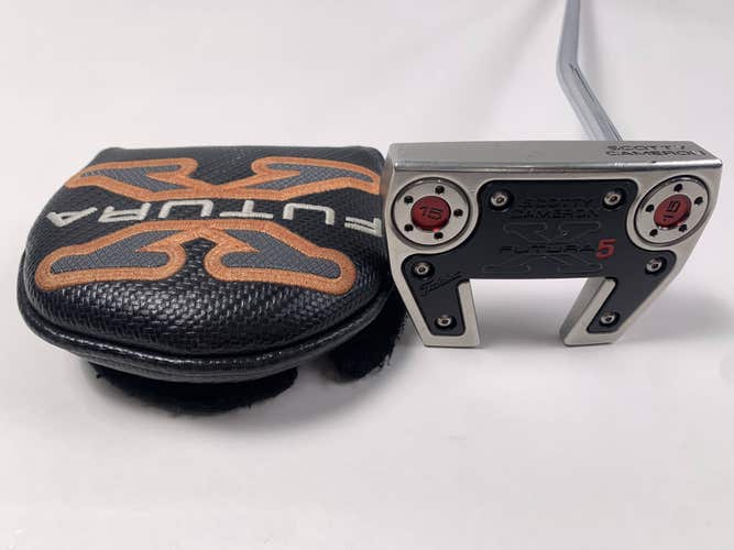 Scotty Cameron Futura X5 Putter 34" SuperStroke Flatso 2.0 Mens RH HC