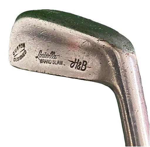 Louisville Grand Slam HB Custom Chipper Steel Shaft 34.5 RH Vintage Leather Grip