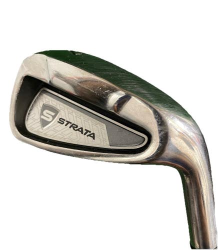Strata Golf Stainless 7 Iron RH Men's Stiff Flex Steel 36 Inches Factory Grip