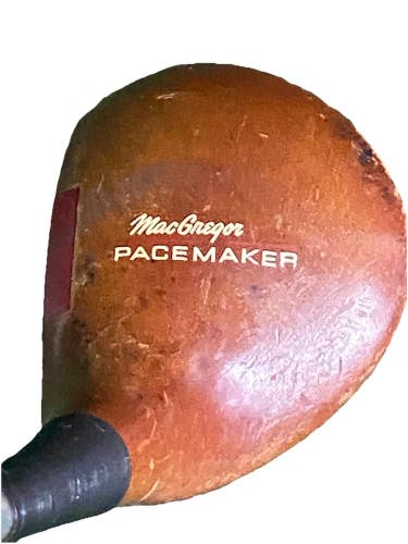 Macgregor Pacemaker Reg 80B Persimmon 1-Wood Driver RH Aluminum A Flex 43" HC
