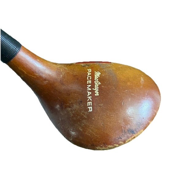 Macgregor Pacemaker Reg 80B Persimmon 1-Wood Driver RH Aluminum A Flex ...