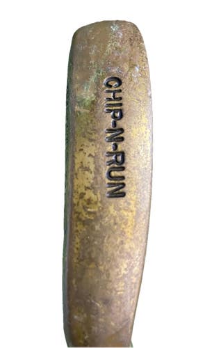 Matzie Chip-N-Run Velvet Touch Grooveless Brass Chipper Pro Only Grip RH Steel